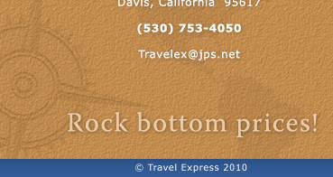 Travel Express, (530) 753-4050